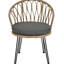 Sièges de loisirs d'extérieur avec 2 chaises et une table ronde en verre - Convient pour la détente dans les balcons, dans les cours.