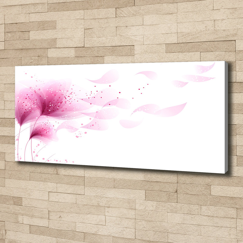 Pink Flower - Wrapped Canvas Print