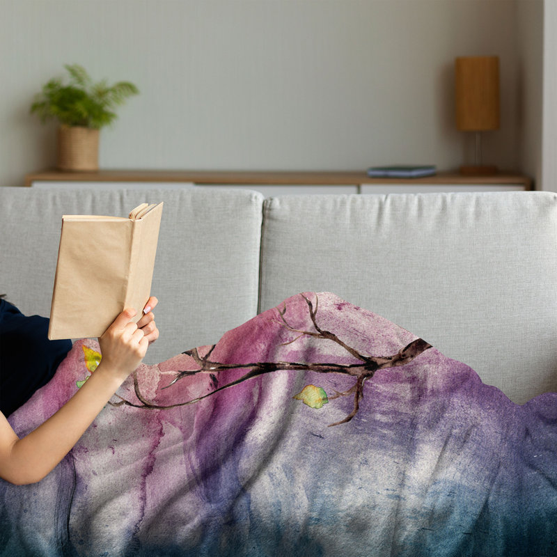 Hand Woven Throw Blanket, 60" x 80"