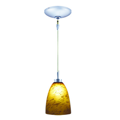 Luminaire suspendu 1 cloche pour une cloche Goblet