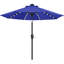 Cutshall Solar LED Market Umbrella with Tilt and Crank Lift-1931859124-1995405503