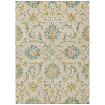 Machine Washable Indoor/Outdoor Chantille ACN2966 Global Rug