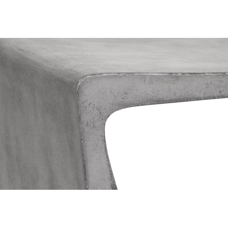 Concrete Top End Table
