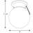 Boehmer Glass Flush Mount