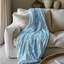 Caring Blue - couverture en sherpa de qualité supérieure 1 pièce-99477109