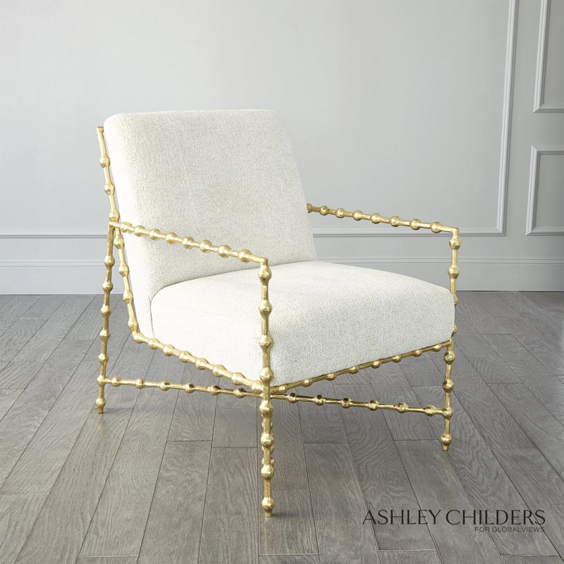 Elder Lounge Chair-Gold Leaf-Avoletta