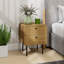 40cm W Manufactured Wood Bedside Table
