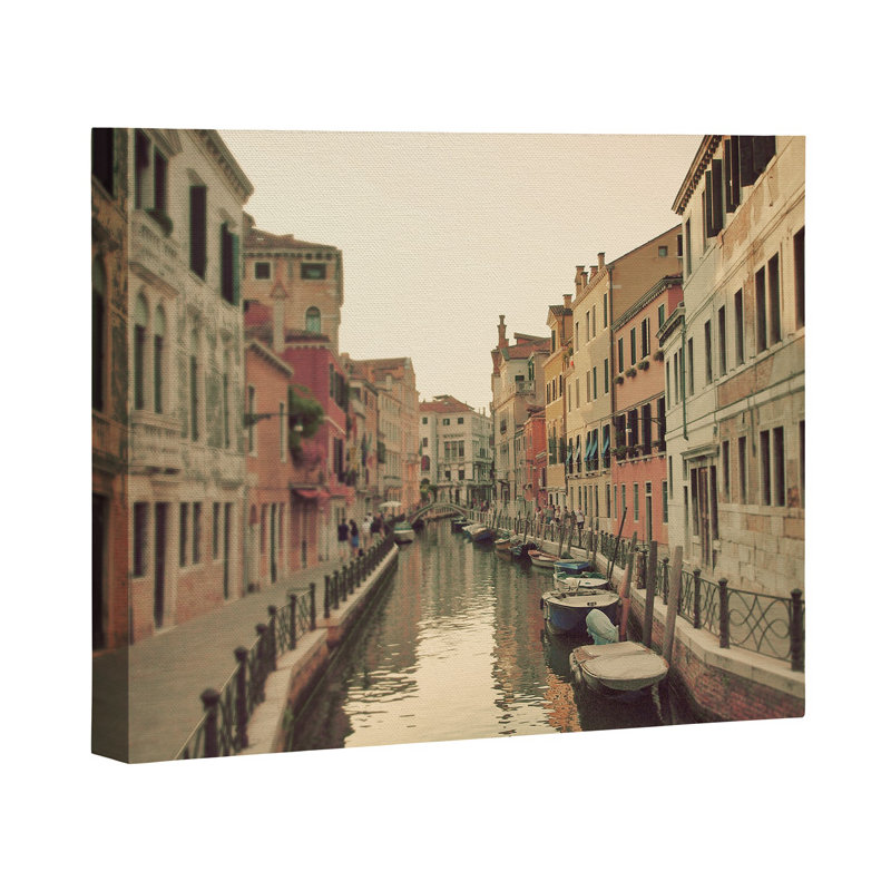 « venice navigables », reproduction de photo sur toile