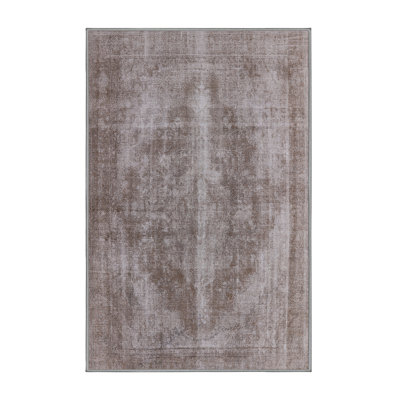 Tapis brun / ivoire Serita
