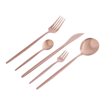 Stainless Steel 90 Pieces Flatware Set