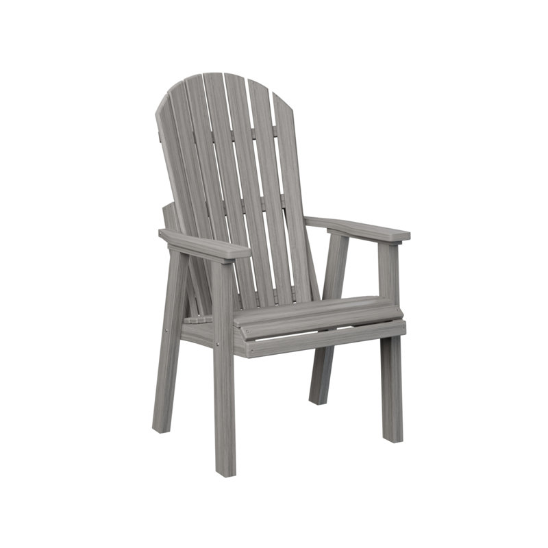 Comfo Back Outdoor Deck Chair, Driftwood Gray