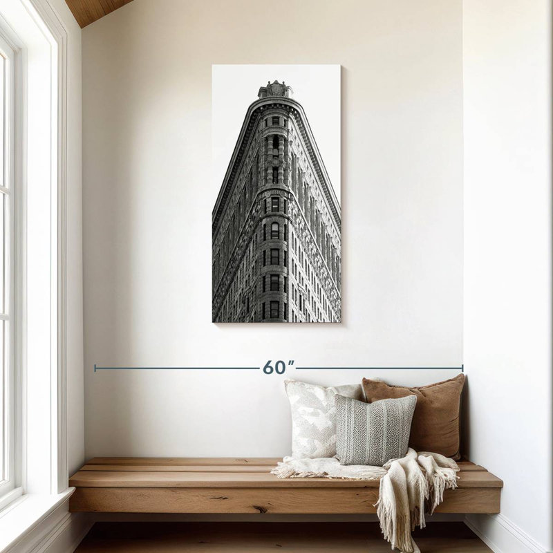 Flatiron Building, 42" H x 21" W