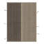 Rug & Kilim’S Accent Kilim, Square Rug With Textural Gray And Beige Stripes