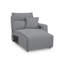 Canapé modulaire inclinable électrique avec méridienne 7 pièces Depew-433666667