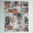 Ettinger Abstract Gray/Orange Area Rug-547664272