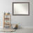 Heidenreich Wood Flat Wall Mirror-46303257