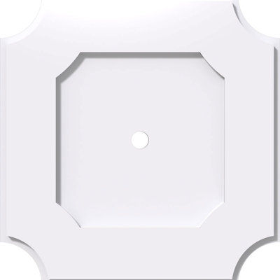 Médaillon de plafond contemporain en PVC de qualité architecturale Locke
