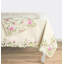 European Embroidered Table Runner with Flowers and Leaves for Christmas Dining Table and Modern Decor
