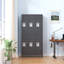 Armoire de rangement à 6 portes en métal avec serrure et rangement-948499902