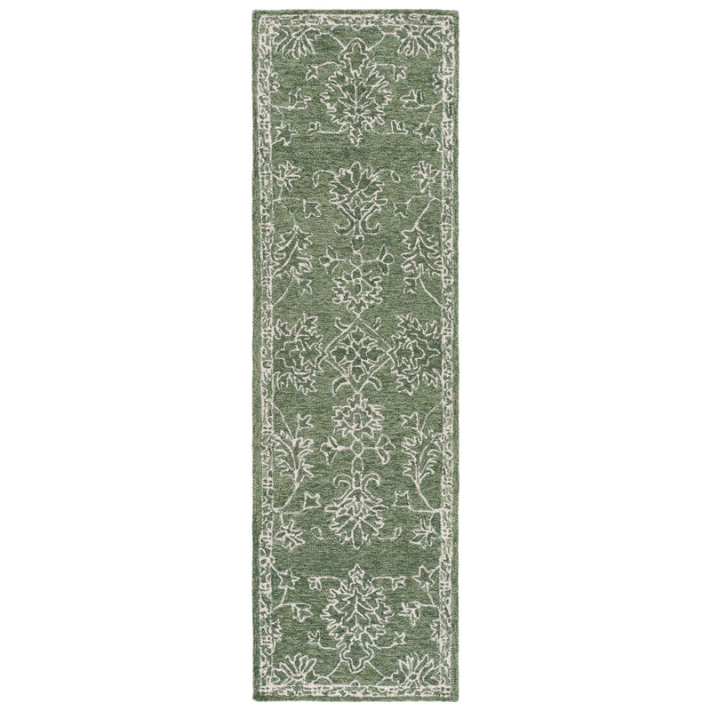 Metro 677 Hand Tufted Wool; Cotton Oriental Rug, Runner 2'3" x 8'