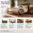 Eloise Solid Wood Spindle Full Size Bed Frame-123141377-135648772