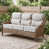 Beige Cushion/Yellow Frame