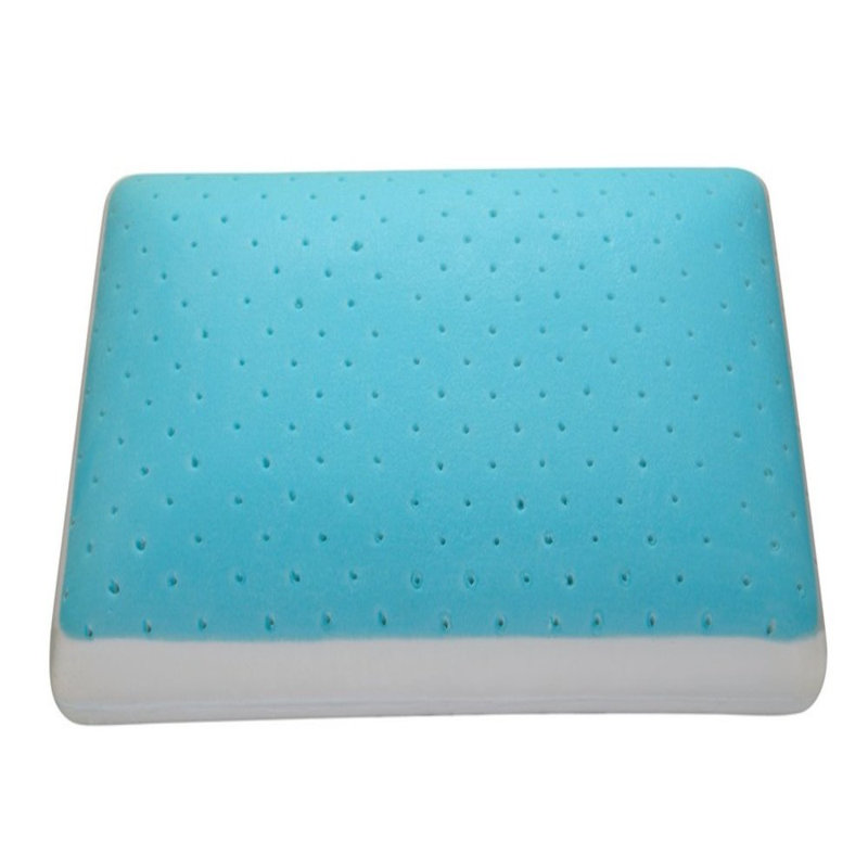Grand coussin de mousse à mémoire de forme moyenne gel Augie