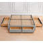 Lit plateforme avec rangement 4 tiroirs-236984341-236984342