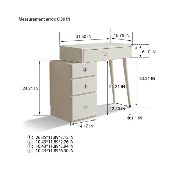 Dimensions du produit