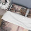 Ensemble de housse de couette rose en microfibre / polyester Rendezvous In Paris I-1509404926