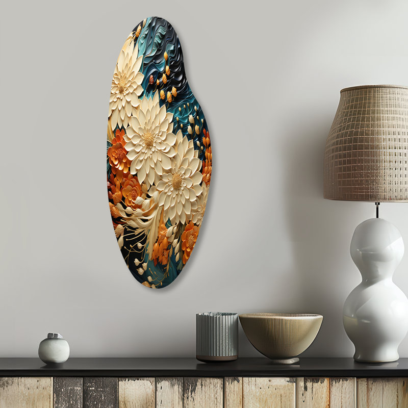 Ospina - Abstract Botanicals, H 30 po x l 11 po x P 1 po