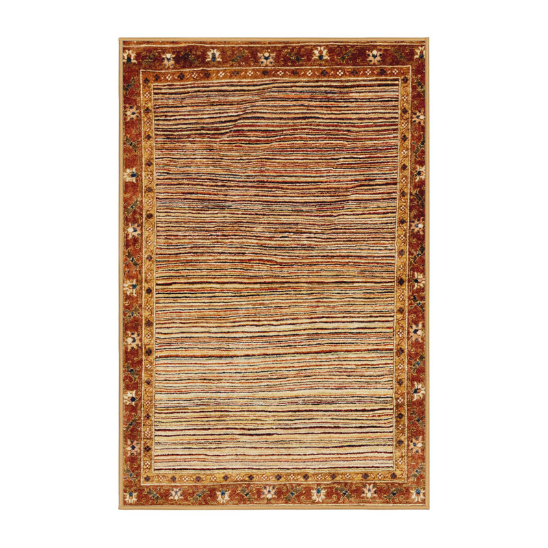 Abstract Indoor Rug, Rectangle 5' x 8'