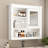 32" Bathroom Wall Cabinet With Mirror-1853623643