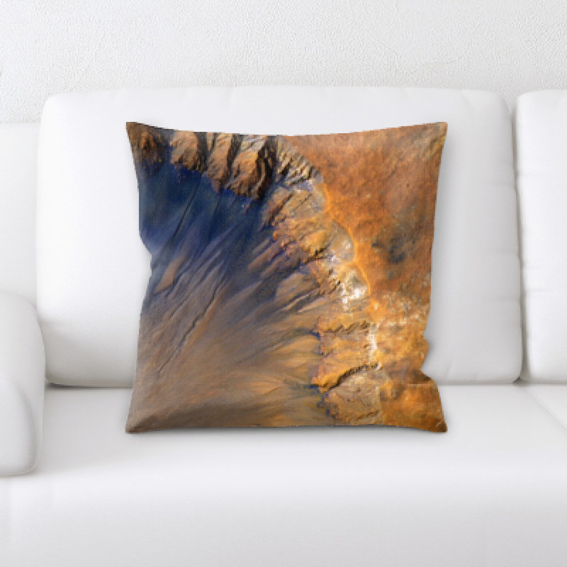 Microsuede Throw Pillow