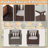 Outdoor Patio Furniture Set, 7/5/4/3/2 Piece Patio Conversation Set Outdoor Furniture Set, Rattan Lounge Chair With Ottoman Footrest, Coffee Table & Cushions For Garden, Patio, Balcony, Deck(Brown/Grey) - Patio Furniture Outdoor-690930244-690930243