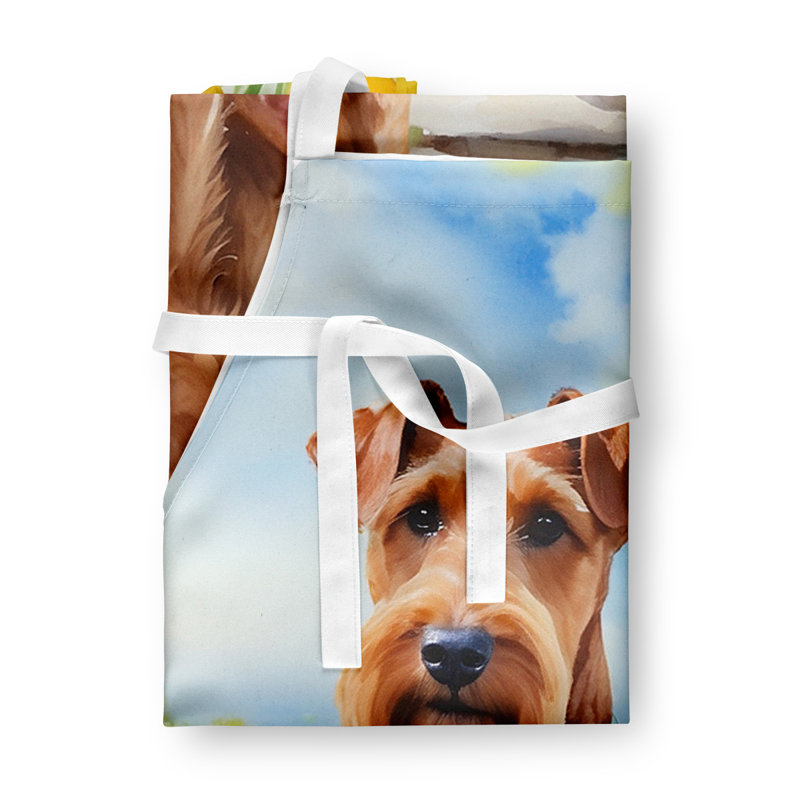 Tablier Irish Terrier Spring Path