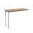 Desk Return 42:, Brown finish-67714357