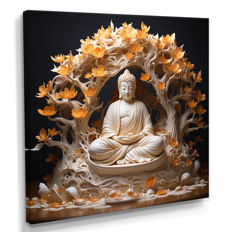 Tohei - Bouddhisme, impression sur toile encadrée, H 36 po x l 36 po x P 1,5 po, Toile tendue