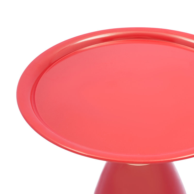 Table de bout Kemorah,  Rouge