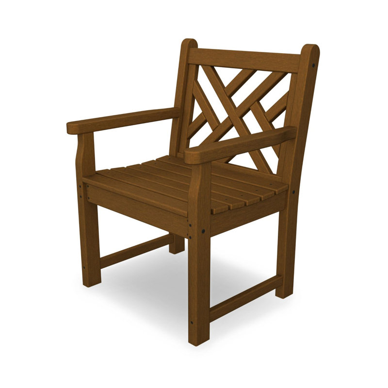 Chaise de jardin POLYWOOD Chippendale, Teck