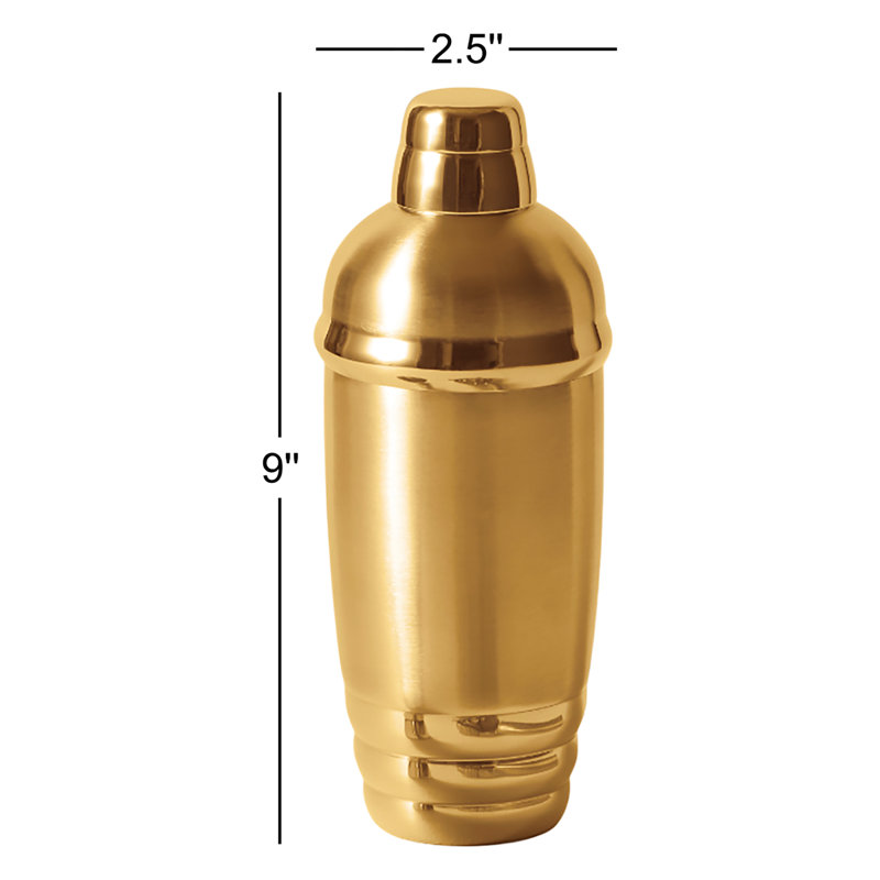 Tuscany Classics Gold Cocktail Shaker