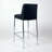 Aretha Upholstered Faux Leather Counter Stool with Steel Frame-900163227