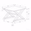 Table d'appoint, table de bout, table d'appoint, carré, table de chevet, lampe, transitionnel-1877702025