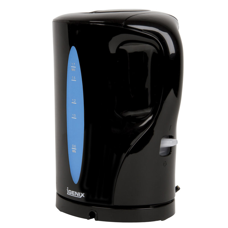 Igenix Black 1.7L Jug Kettle, Black