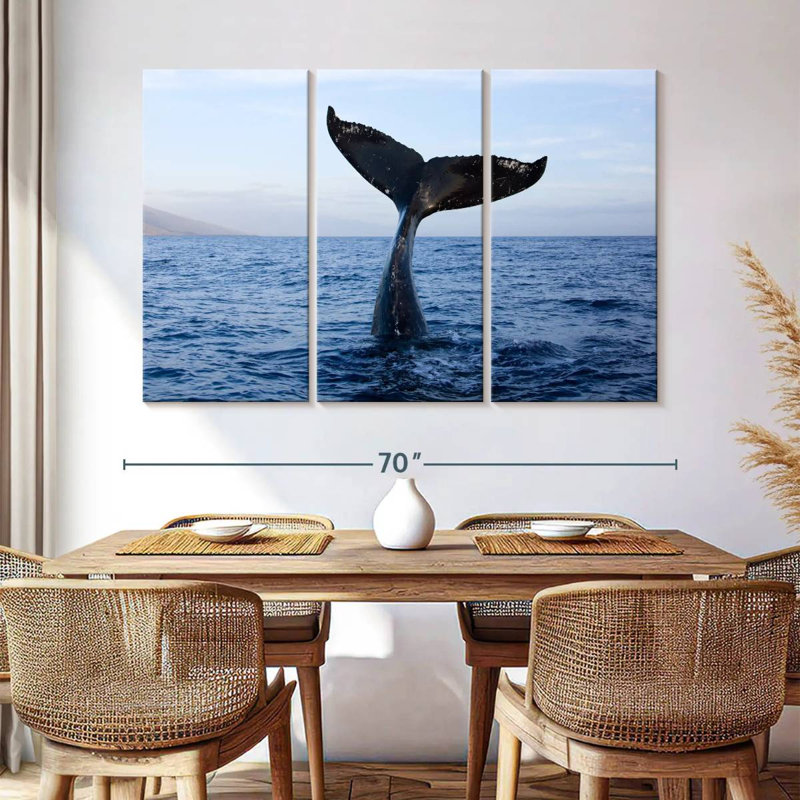 Whale Watching, 42" H x 65" W