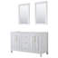 Daria 59'' W Double Bathroom Vanity Base-70458514
