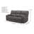 Harrison 91'' Triple Power Leather Reclining Sofa-108685056
