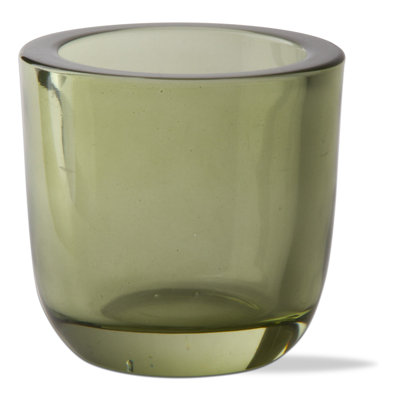 Porte-bougie en verre classique Ebern Designs