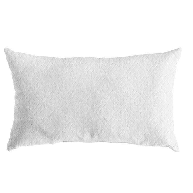 Housse de coussin rectangulaire intérieure / extérieure Retain Sunbrella®, H 12 po x l 24 po, Brun clair