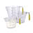 Colourworks Plastic Measuring Cups and Measuring Spoons Set-15865179